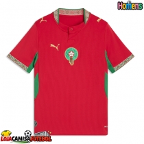 Camisa de Futebol Marrocos Equipamento Principal Mundo 2026 Manga Curta